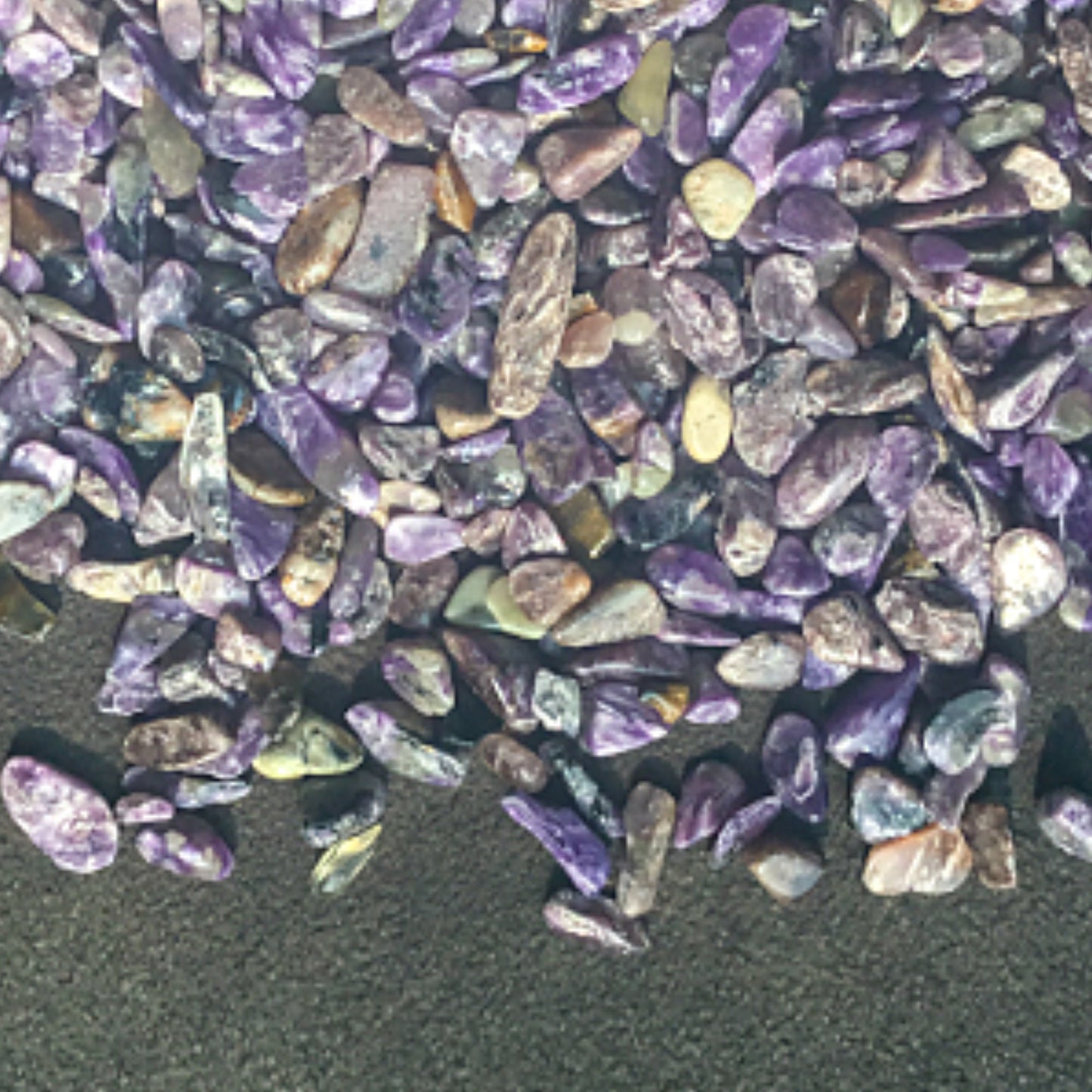 CHAROITE Chips - 5-9mm - 1, 2, 4, 8 oz  - Gemstone Chips - Crystal Chips - Roller Bottle Chips - Healing Crystals - Arts & Crafts