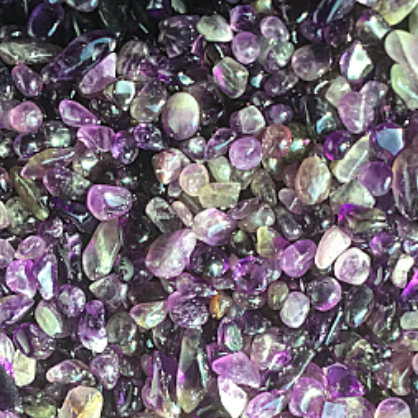 AMETHYST Chips - 3-7mm - 1, 2, 4, 8 oz - Crystal Chips - Gemstone Chips - Roller Bottle Chips - Healing Crystals - Arts and Crafts