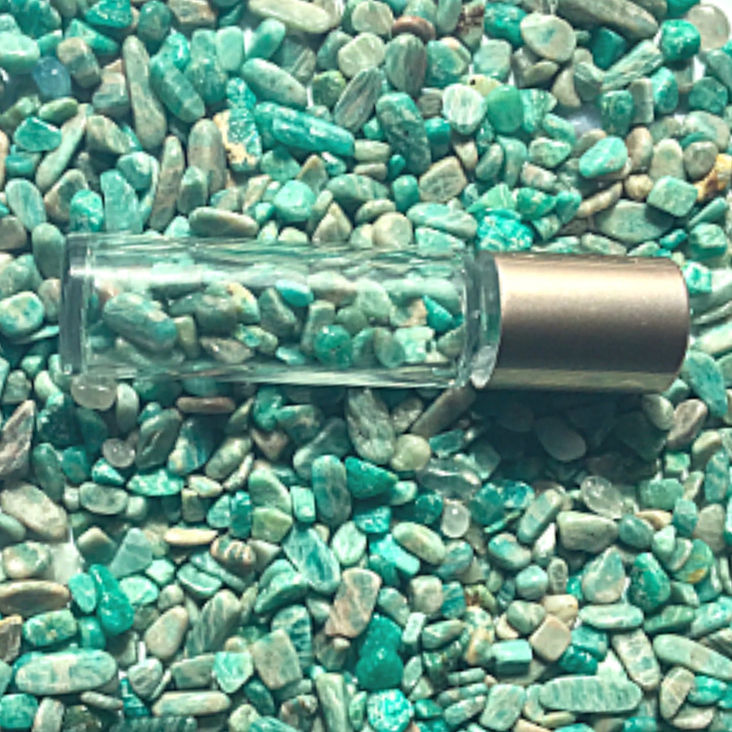 AMAZONITE Chips - 3-7mm - 1, 2, 4, 8 oz - Gemstone Chips - Crystal Chips - Roller Bottle Chips - Healing Crystals - Arts & Crafts