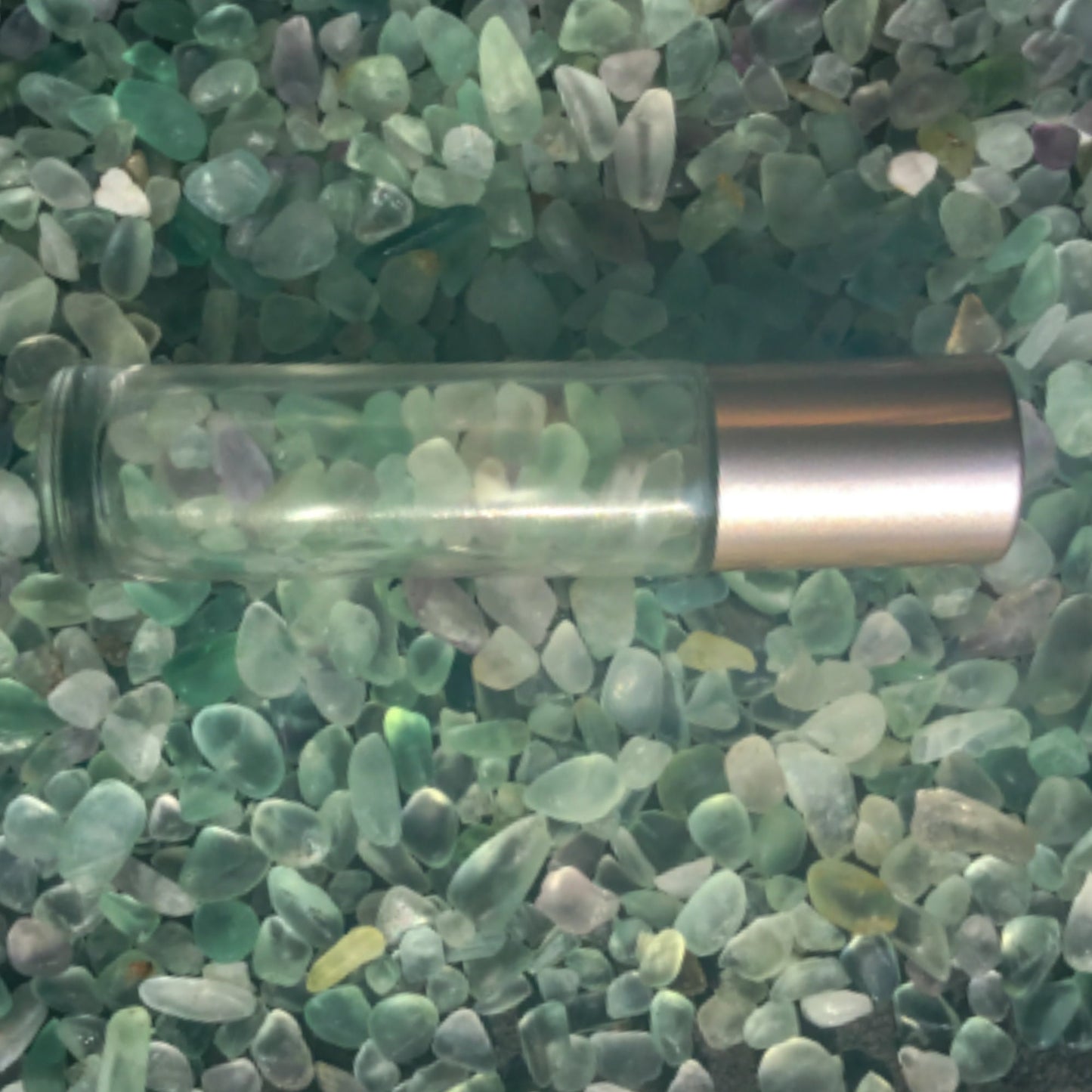 GREEN FLUORITE Chips - 3-7mm - 1, 2, 4, 8 oz - Crystal Chips - Gemstone Chips - Roller Bottle Chips - Healing Crystals - Arts & Crafts