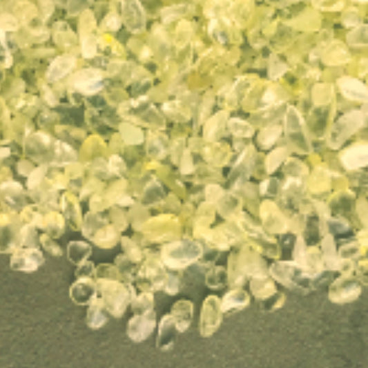 LEMON QUARTZ Chips - 3-7mm - 1, 2, 4, 8 oz - Crystal Chips - Gemstone Chips - Roller Bottle Chips - Healing Crystals - Arts & Crafts