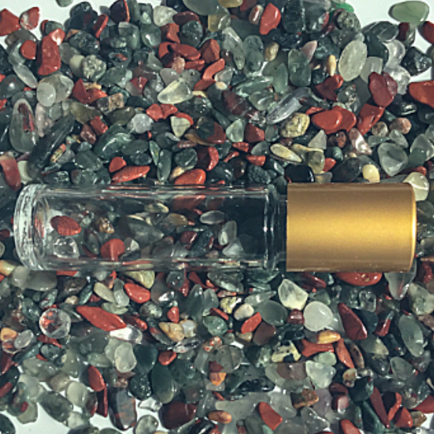 AFRICAN BLOODSTONE Chips - 3-7mm - 1 oz, 2 oz, 4 oz, 8 oz - Crystal Chips - Gemstone Chips - Roller Bottle Chips - Arts & Crafts