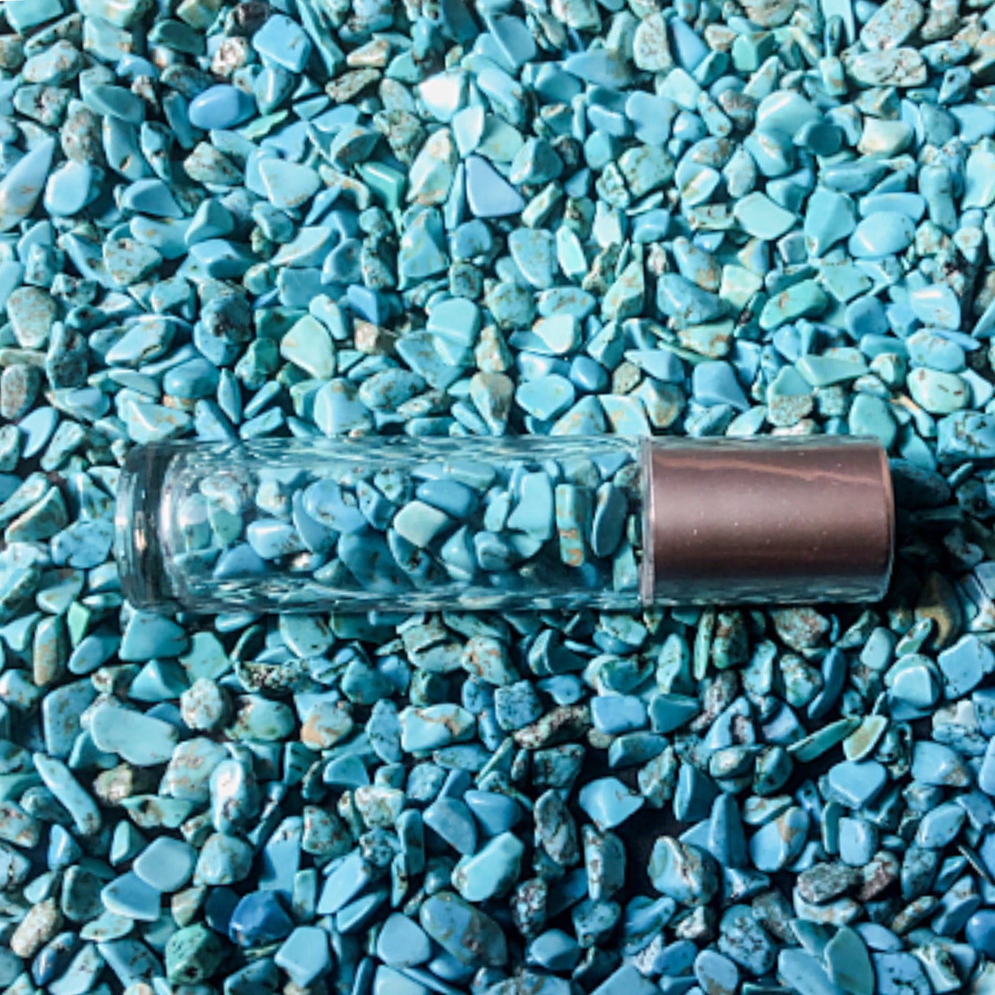 BLUE HOWLITE (Turquoise) Chips - 5-9 mm - 1, 2, 4, 8 oz - Gemstone Chips - Crystal Chips - Roller Bottle Chips - Arts & Crafts