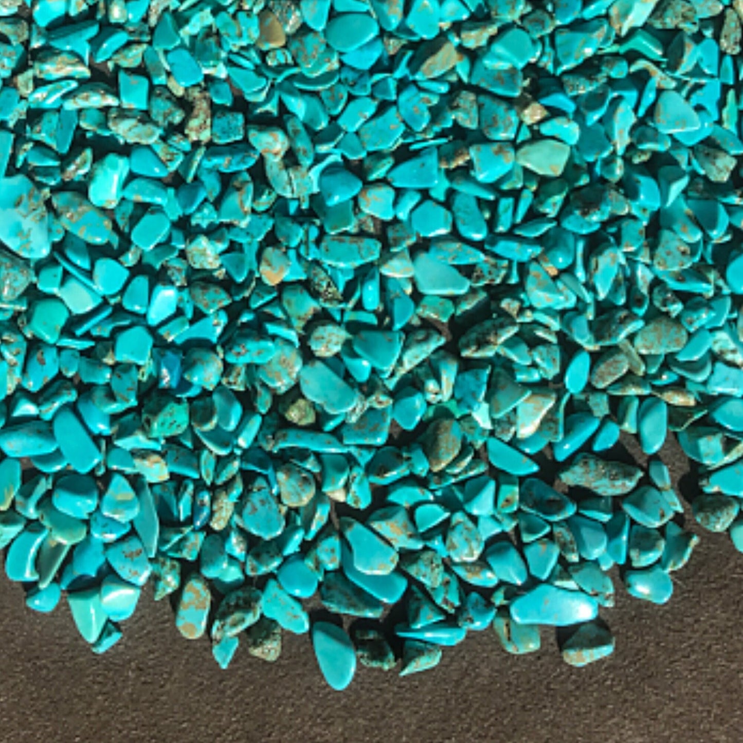 BLUE HOWLITE (Turquoise) Chips - 5-9 mm - 1, 2, 4, 8 oz - Gemstone Chips - Crystal Chips - Roller Bottle Chips - Arts & Crafts