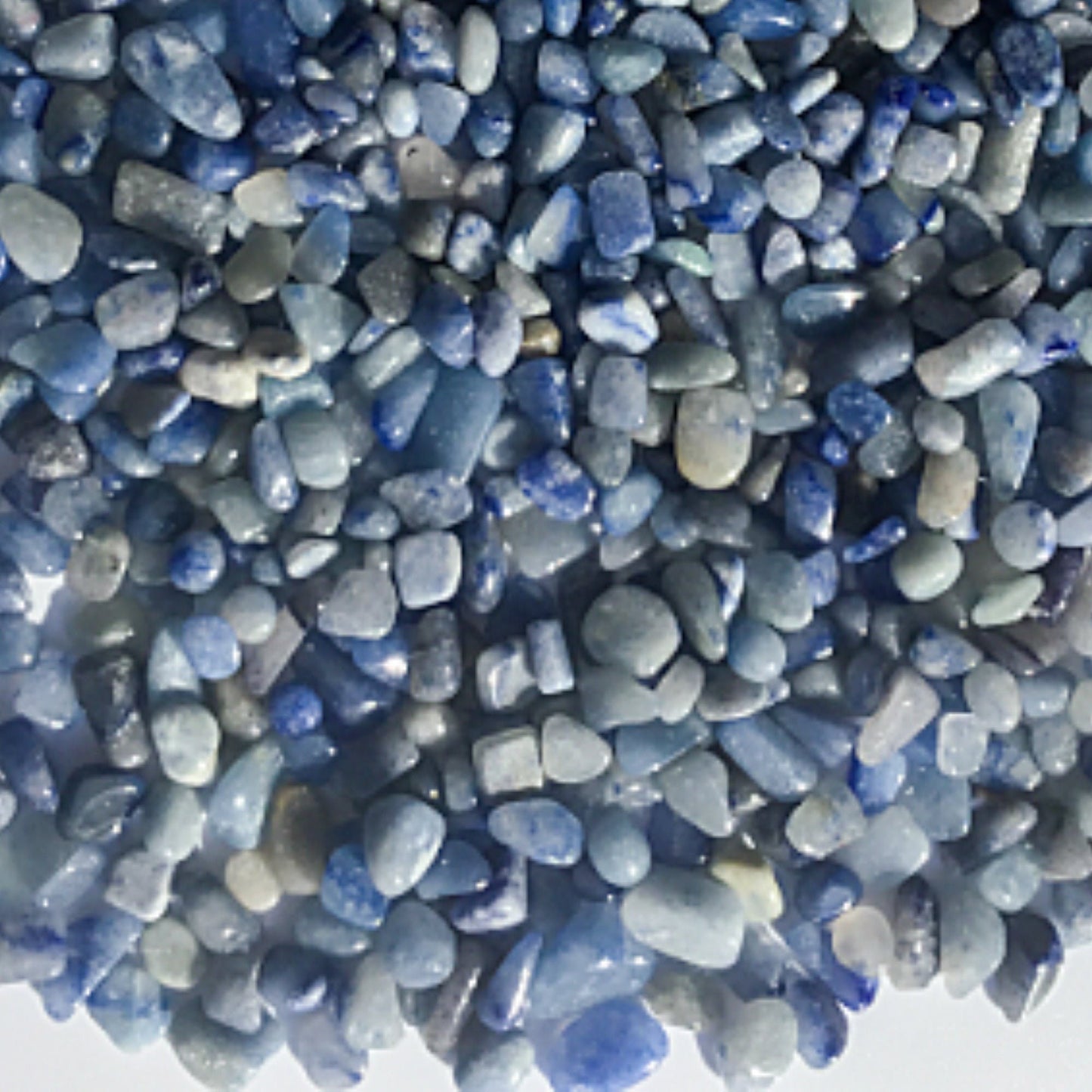 BLUE AVENTURINE Chips - 5-7mm - 1, 2, 4, 8 oz Crystal Chips - Gemstone Chips - Roller Bottle Chips - Healing Crystals - Arts & Crafts