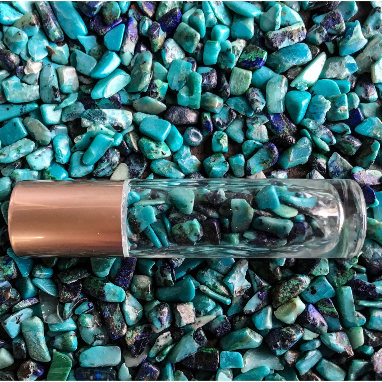 CHRYSOCOLLA Chips - 3-7mm - 1, 2, 4, 8 oz - Gemstone Chips - Crystal Chips - Roller Bottle Chips - Arts & Crafts