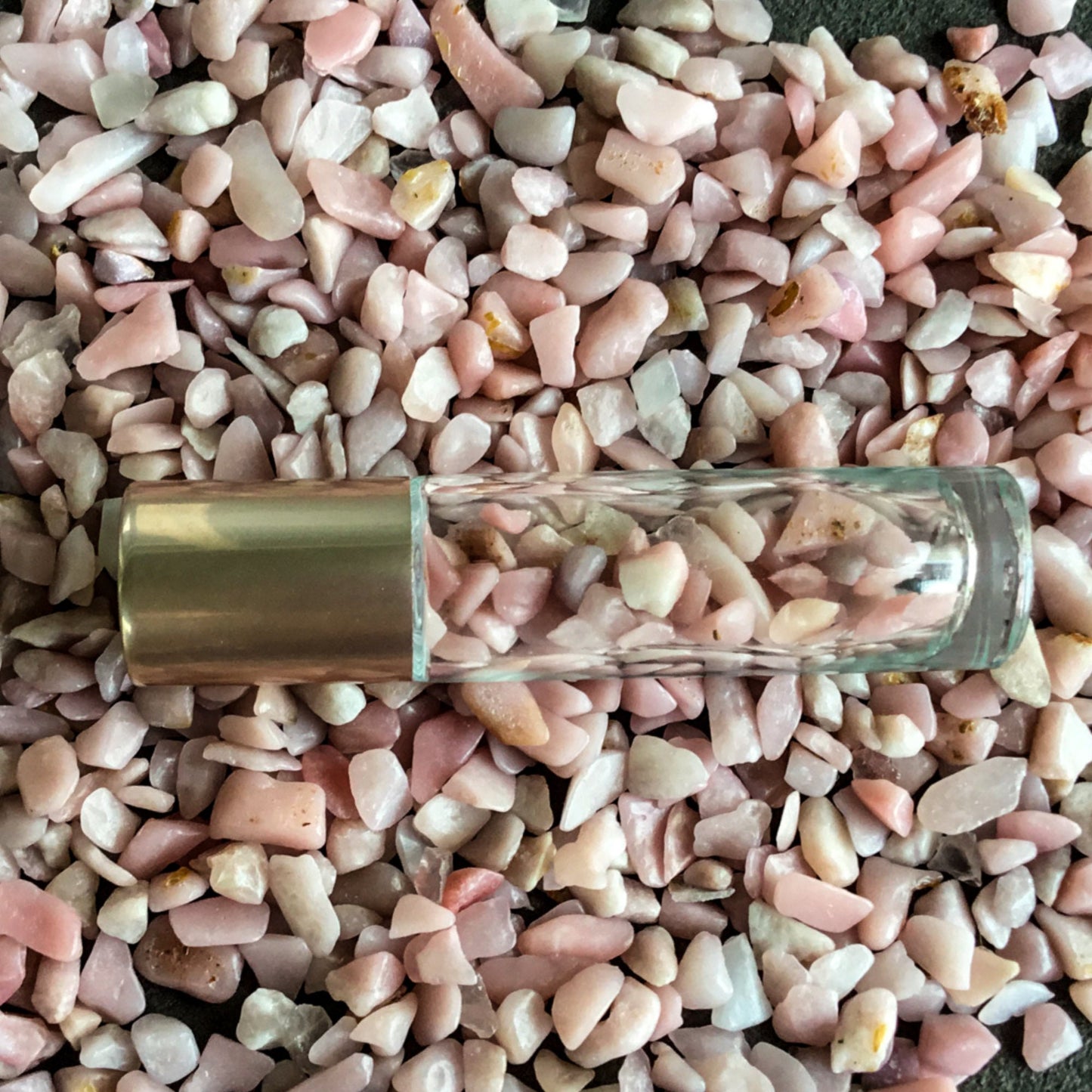 PINK OPAL Chips - 5-9mm - 1, 2, 4, 8 oz - Gemstone Chips - Crystal Chips - Roller Bottle Chips - Healing Crystals - Art & Crafts