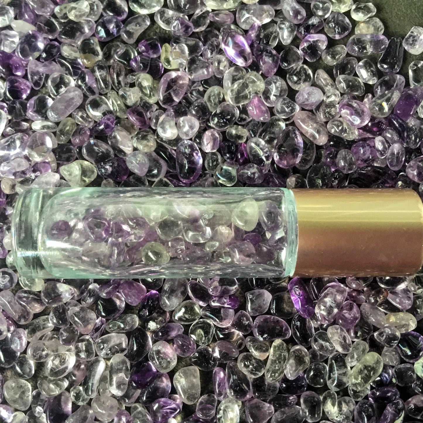 CLEAR AMETHYST Chips - 3-7mm - 1, 2, 4, 8 oz - Crystal Chips - Gemstone Chips - Roller Bottle Chips - Healing Crystals - Arts and Crafts