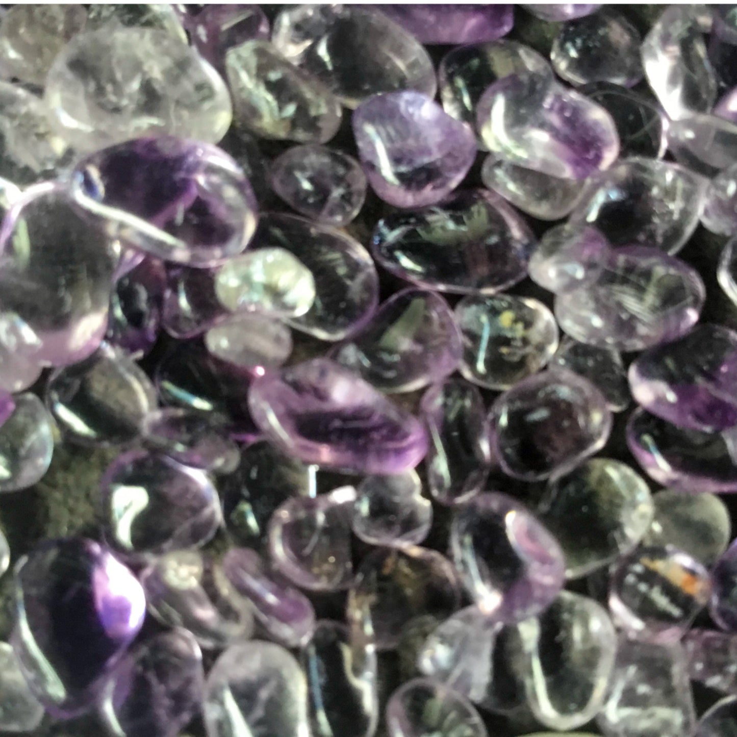 CLEAR AMETHYST Chips - 3-7mm - 1, 2, 4, 8 oz - Crystal Chips - Gemstone Chips - Roller Bottle Chips - Healing Crystals - Arts and Crafts