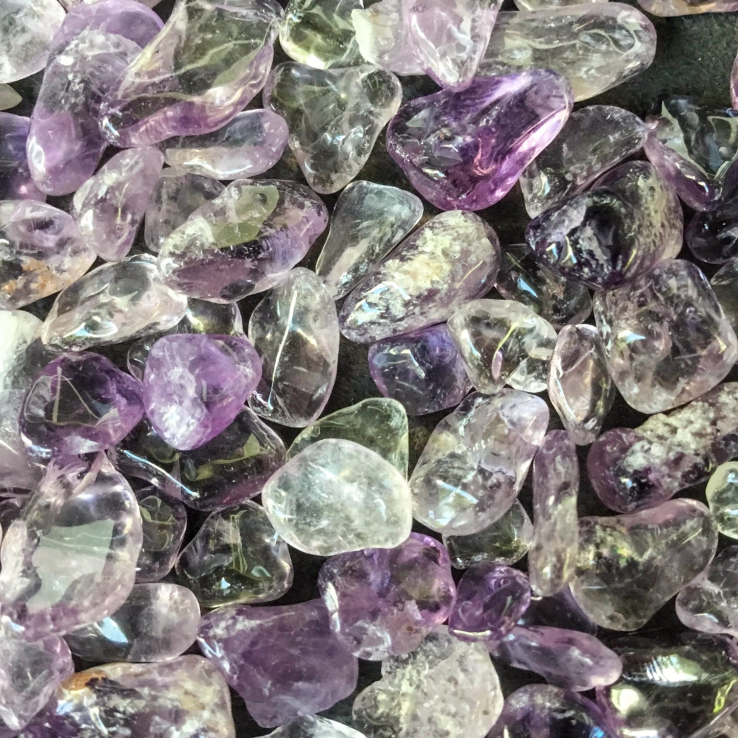 BRAZILIAN AMETHYST Chips - 5-9mm - 1, 2, 4, 8 oz - Crystal Chips - Gemstone Chips - Roller Bottle Chips - Healing Crystals - Arts and Crafts